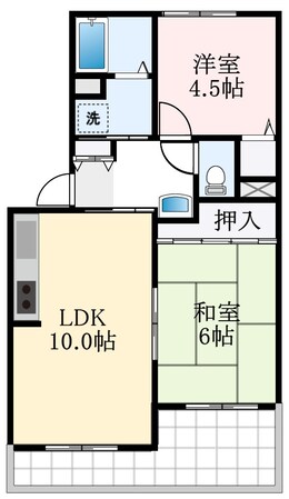 ルポザン泉ヶ丘の物件間取画像